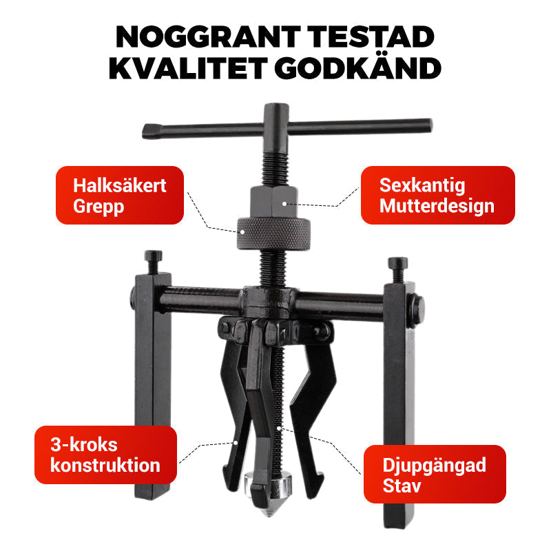 KraftGrip – Lossa fastrostade delar på sekunder