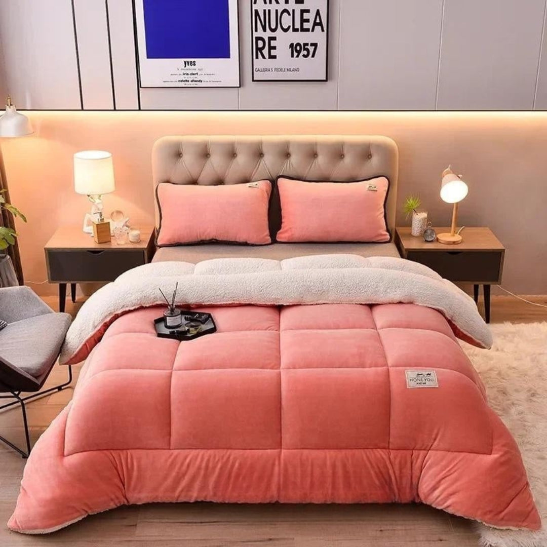 VärmLugn – Filt med naturlig tyngd och lugnande värme